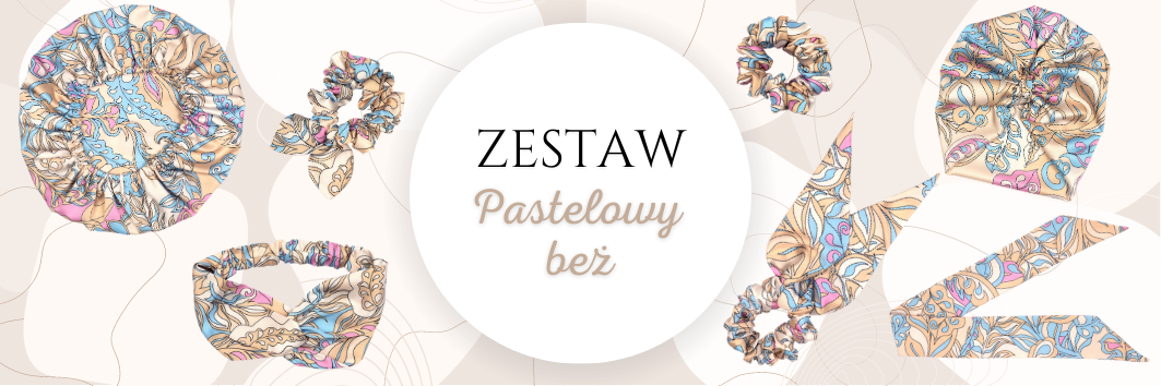 Grafika przedstawiająca zestaw "Pastelowy beż"