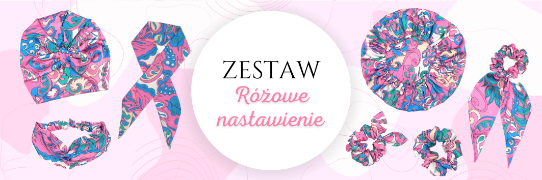 Grafika przedstawiająca zestaw "Różowe nastawienie"