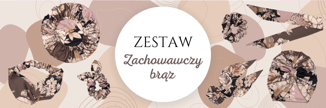 Grafika przedstawiająca zestaw "Zachowawczy brąz"