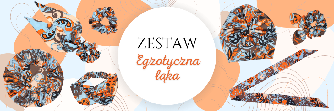 Grafika przedstawiająca zestaw "Egzotyczna łąka"