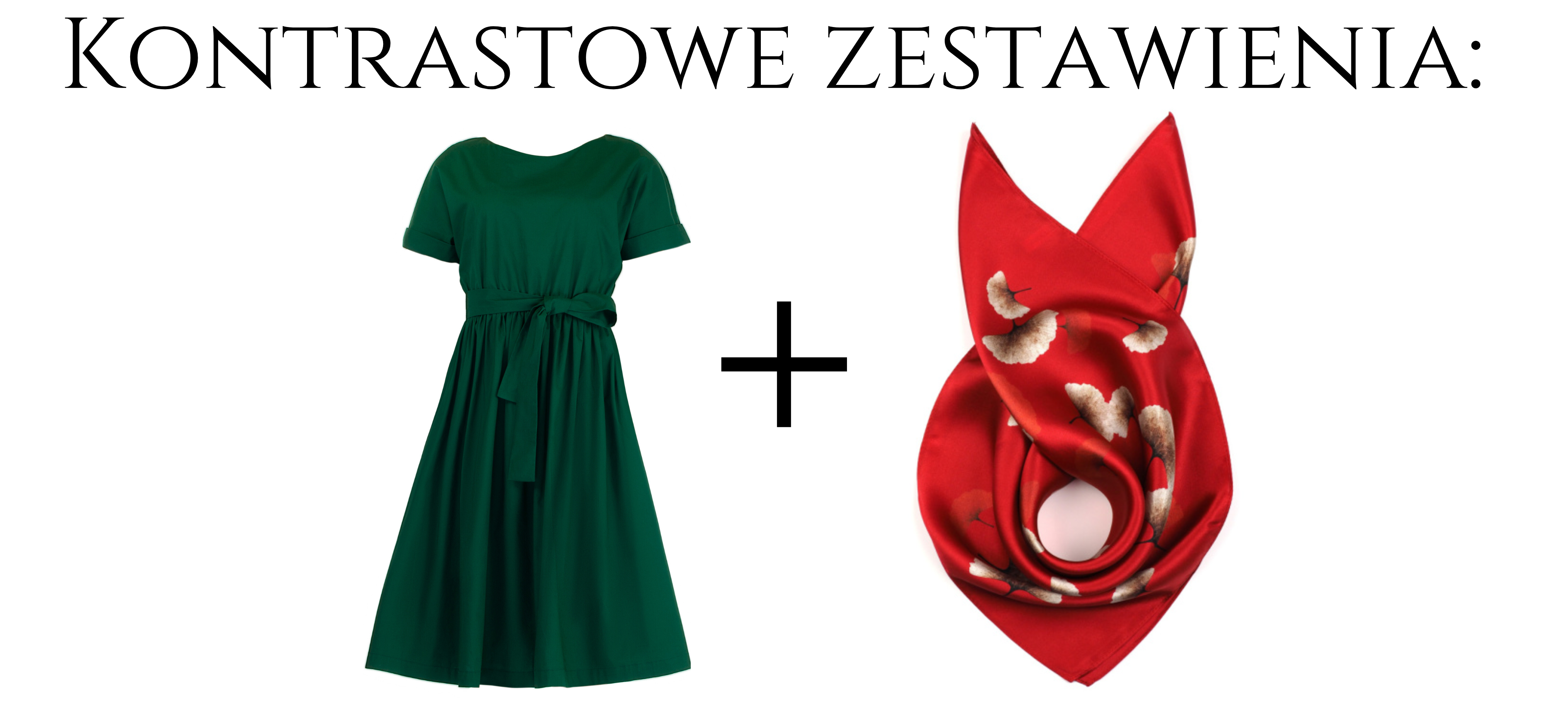 Zdjęcie prezentujące kontrastowe zestawienie kolorystyczne