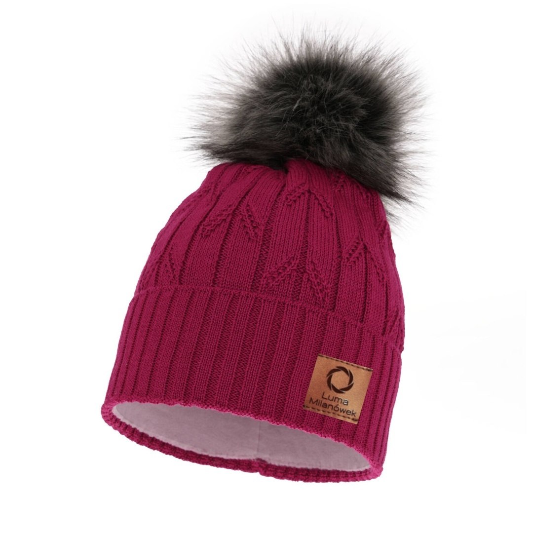 czapka z wełny merino