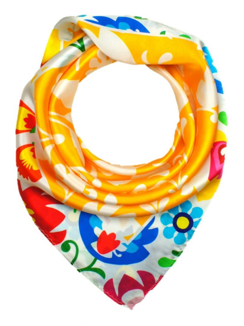 AD7-039 Mała Jedwabna Apaszka 68x68cm