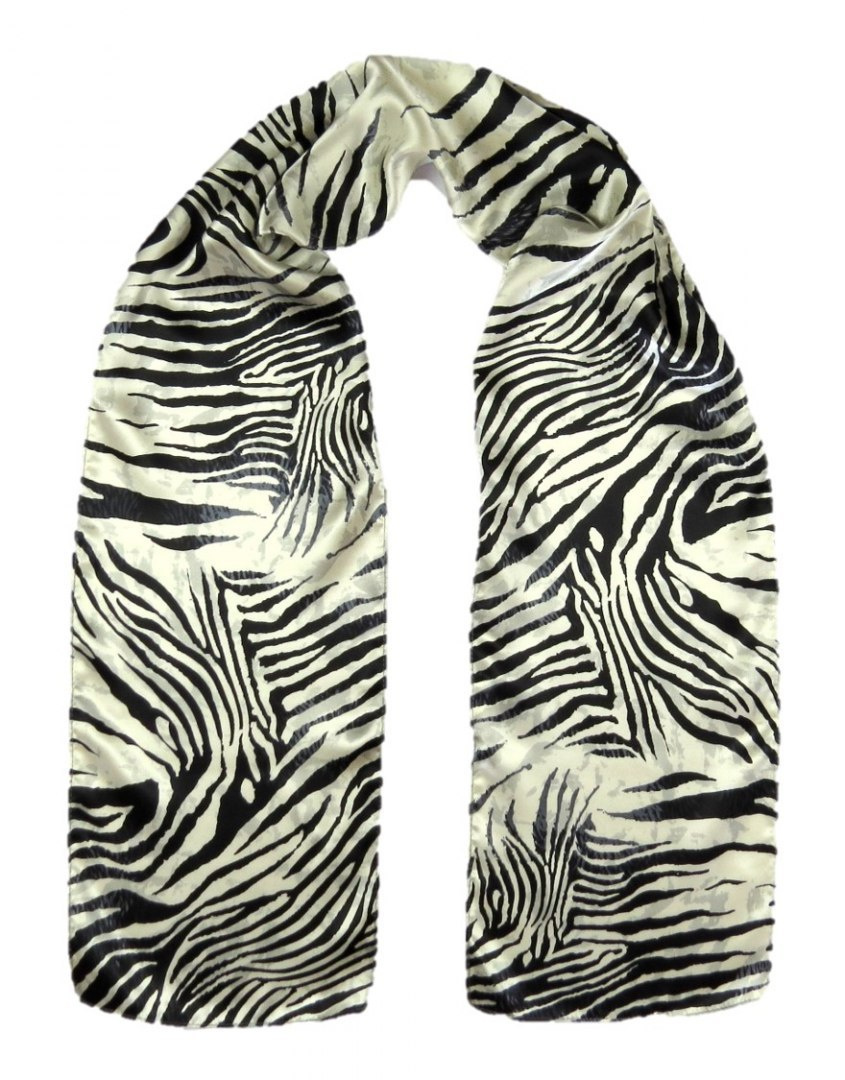 SD-004 Printed silk scarf(2)