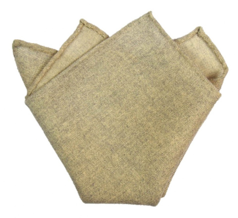 PJ-142 Linen Pocket Square with a Pattern(1)