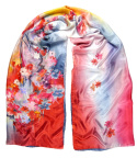 SZM-012 Hand-painted silk scarf, 250x90 cm (4)
