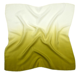 AC9-044b Hand-shaded silk scarf, 90x90cm