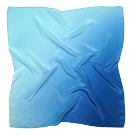 AC7-060 Hand-shaded silk scarf, 70x70cm