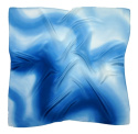 AC7-070 Hand-shaded silk scarf, 70x70cm(1)