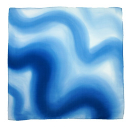AC7-070 Hand-shaded silk scarf, 70x70cm