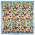 AP-005 Large Printeded Cats Scarf, 90x90(2)