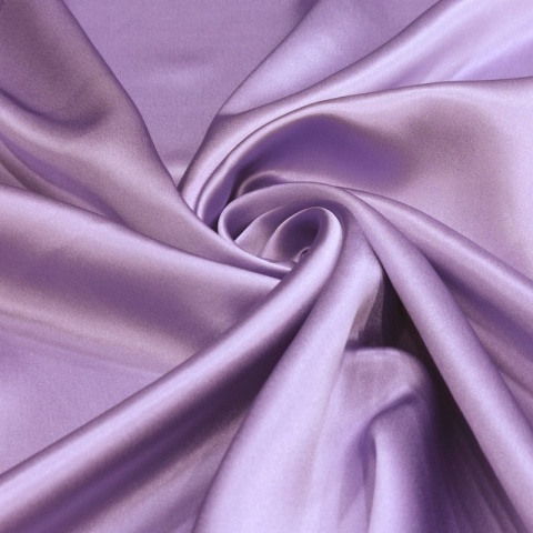 Lilac silk satin scarf, 70x70cm AS7-022