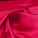 Raspberry silk satin scarf, 70x70cm