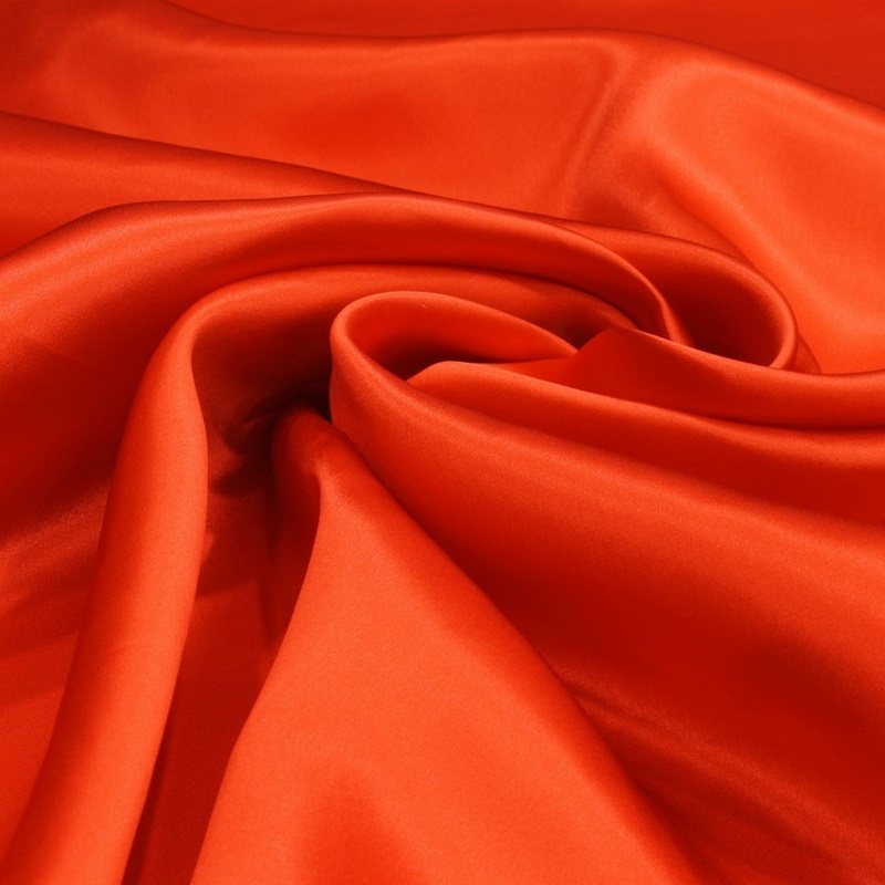 Mandarin silk satin scarf, 70x70cm