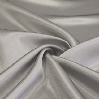 Szaro Kamienna Jedwabna Apaszka Satynowa, 70x70cm AS7-030