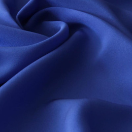 Dark blue Crepe Silk Scarf, 220x65cm