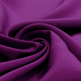 Purple Crepe Silk Scarf, 170x45cm