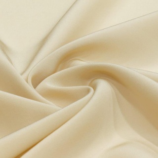 Light beige crepe silk scarf 180x45cm SZK-219