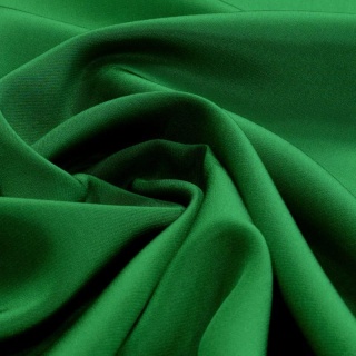 Grass-green Silk Crepe Scarf, 90x90cm AJK-938