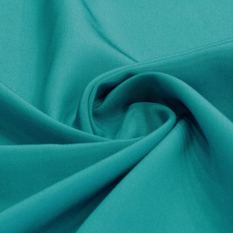 Turquoise Crepe Silk Scarf, 250x90cm