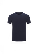 M5 Navy blue T-shirt with cashmere(1)