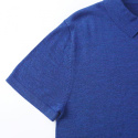 M9 Merino wool blue polo shirts