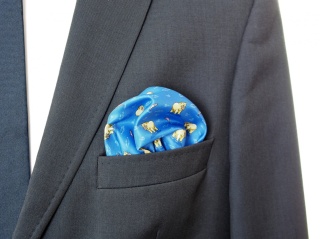 Microfiber pocket square