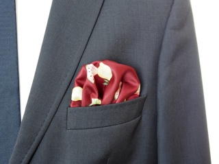Microfiber pocket square