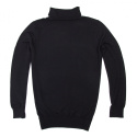 ST-020 Men's Sweater Black Merino Wool(1)