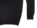ST-020 Men's Sweater Black Merino Wool(2)
