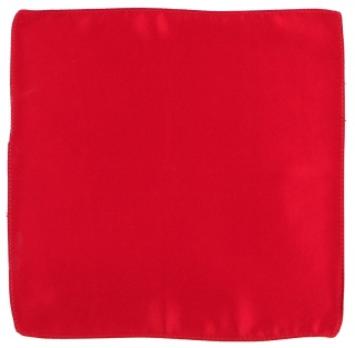PJ-174 Red Silk Pocket Square