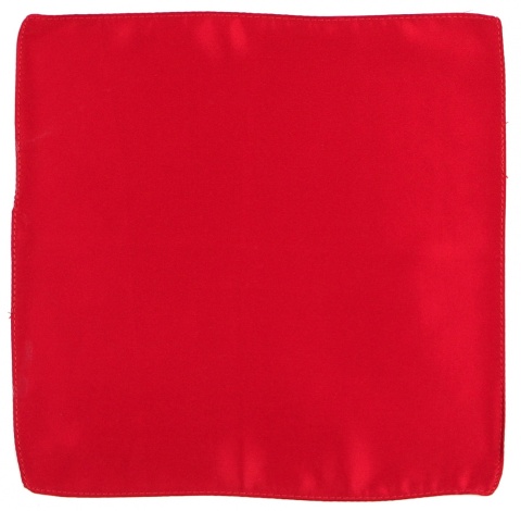 Czerwona poszetka 26x26 cm