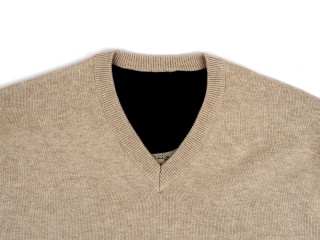 OUTLET-ST-021 Sweter Męski Beżowy.