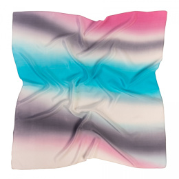 AC9-117 Hand-shaded silk scarf, 90x90cm