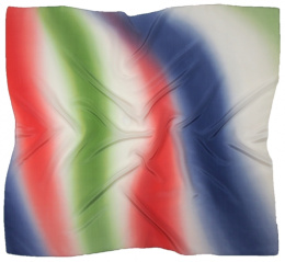 AC9-129 Hand-shaded silk scarf, 90x90cm