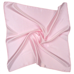 Light pink Satin Scarf, 70x70cm