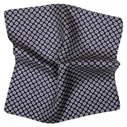 PJ-190 Silk Pocket Square with a Pattern