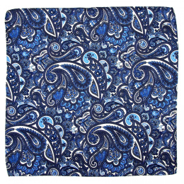 PJ-193 Silk Pocket Square with a Pattern