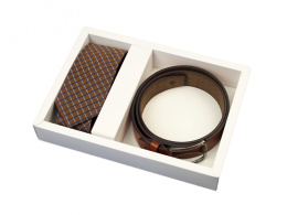 ZP-002 Gift set for men: silk tie + belt