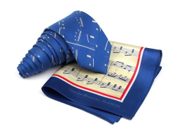 ZKP-011 Set of tie, pocket square and gift box Moniuszko - Prząśniczka