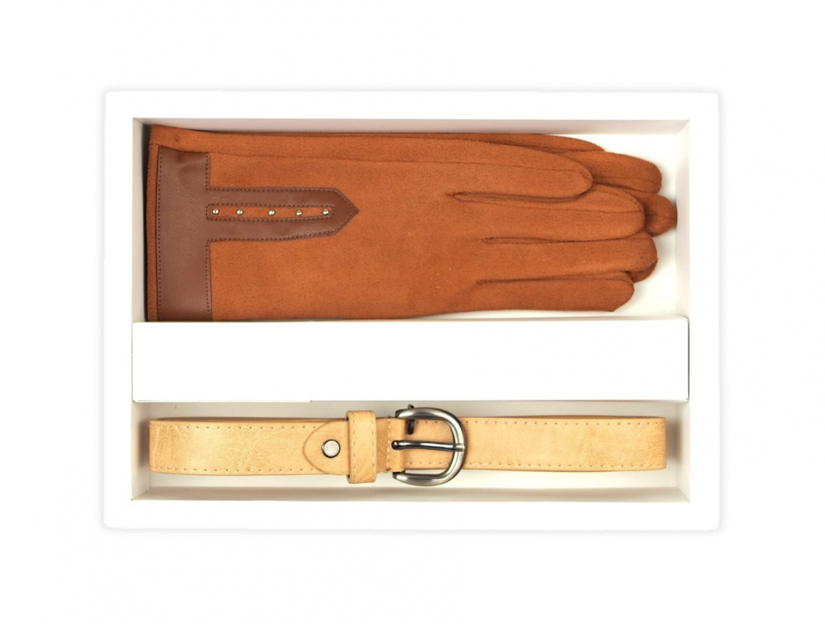 ZP-004 Gift set for women - gloves + belt (1)