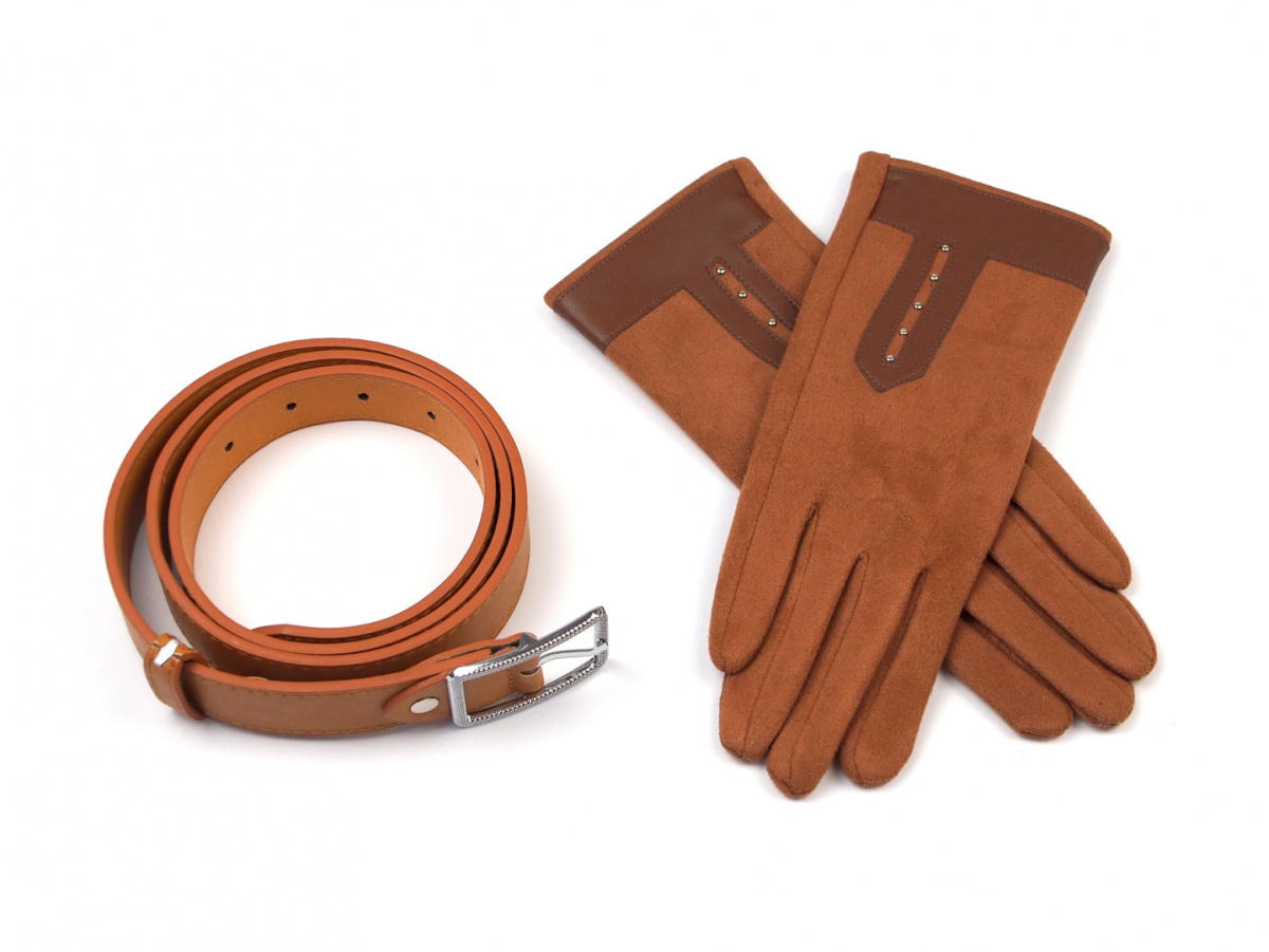 ZP-004 Gift set for women - gloves + belt (2)