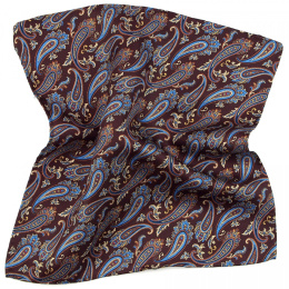 PJ-203 Silk Pocket Square with a Pattern