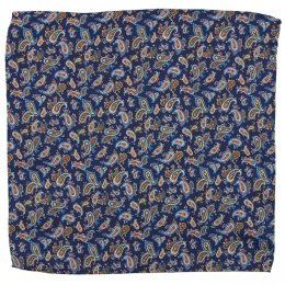 PJ-204 Silk Pocket Square with a Pattern