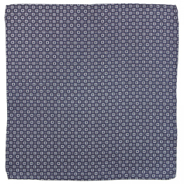 PJ-210 Silk Pocket Square with a Pattern