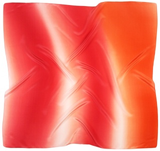 Shaded silk scarf 90x90cm AC9-925