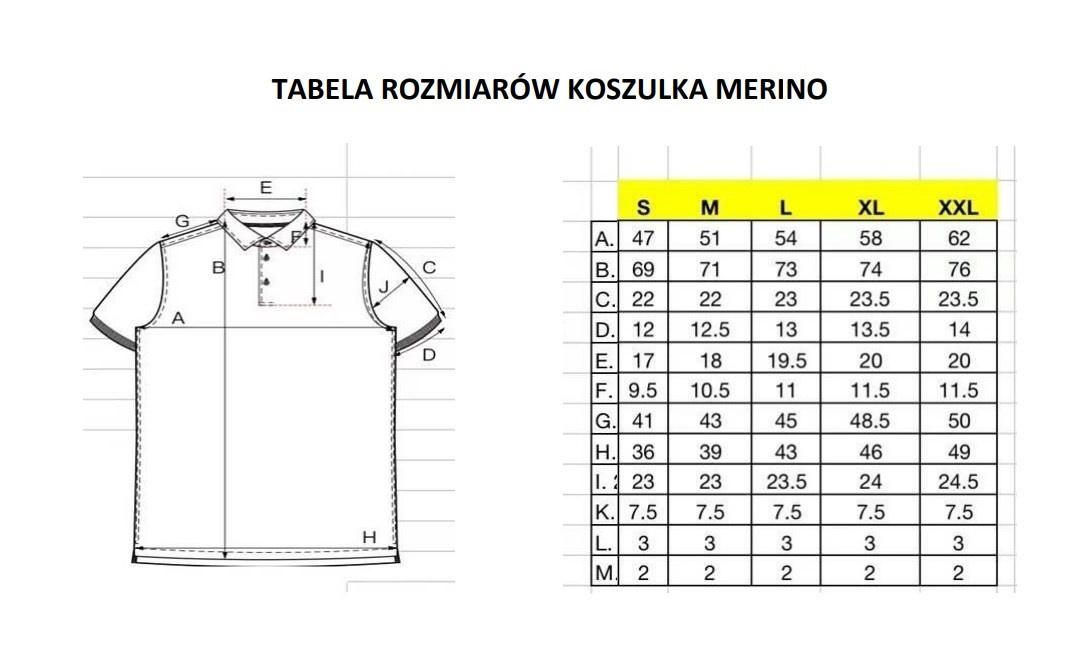 M2 Schwarzes Poloshirt aus Merinowolle