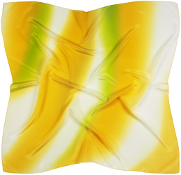 AC9-934 Hand-shaded silk scarf, 90x90cm
