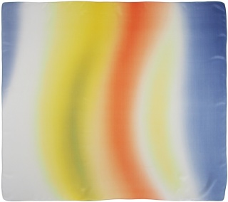 Shaded silk scarf 90x90cm AC9-945