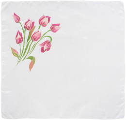 AM-943 Hand-painted silk scarf,